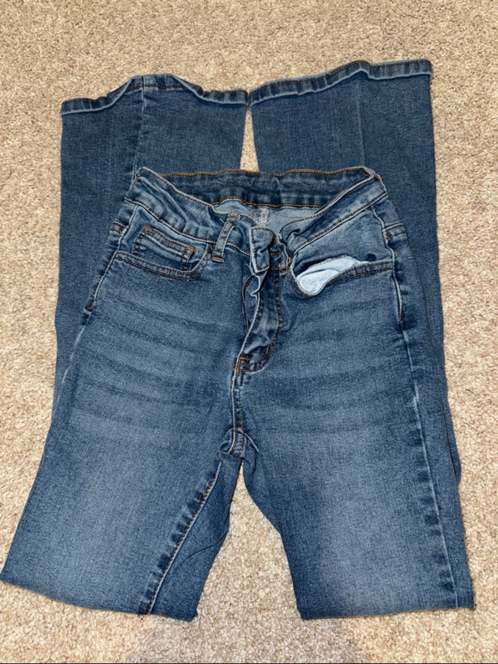 SHEIN Dark Blue Women's Boot Cut Jeans